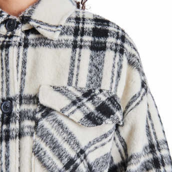 Steve Madden Ladies' Long Shirt Jacket - Picture 5 of 5